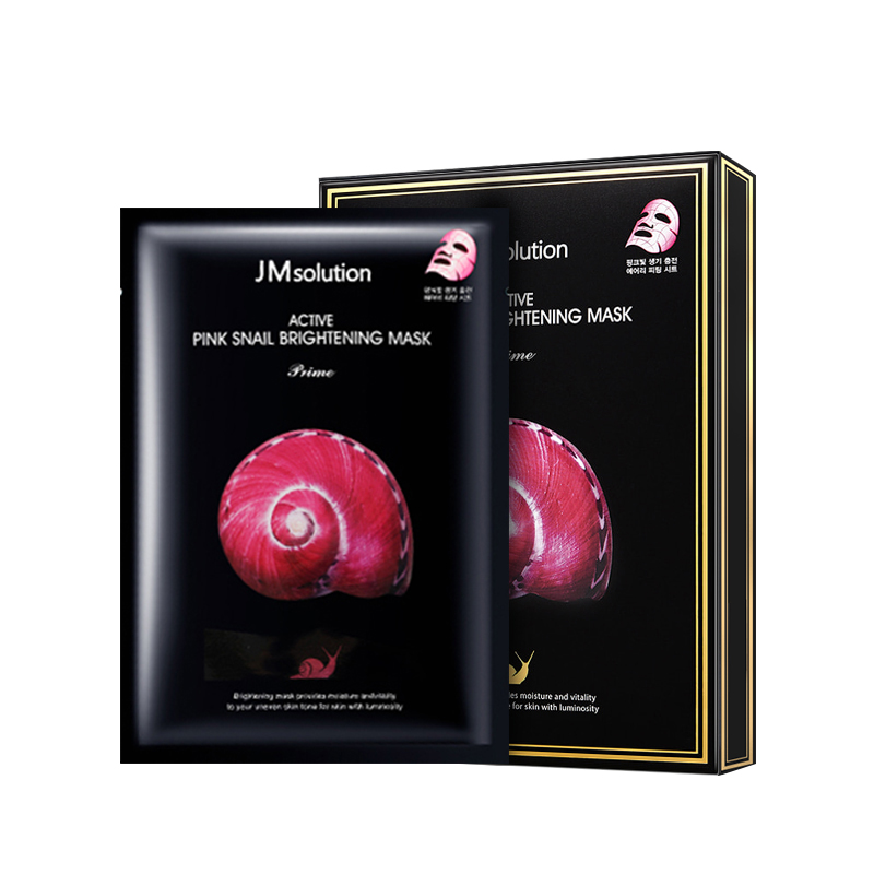 JM 蜗牛原液提亮面膜