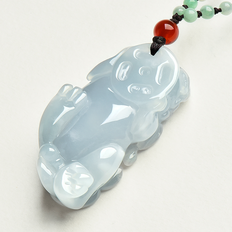 玉萌色 冰种飘花翡翠