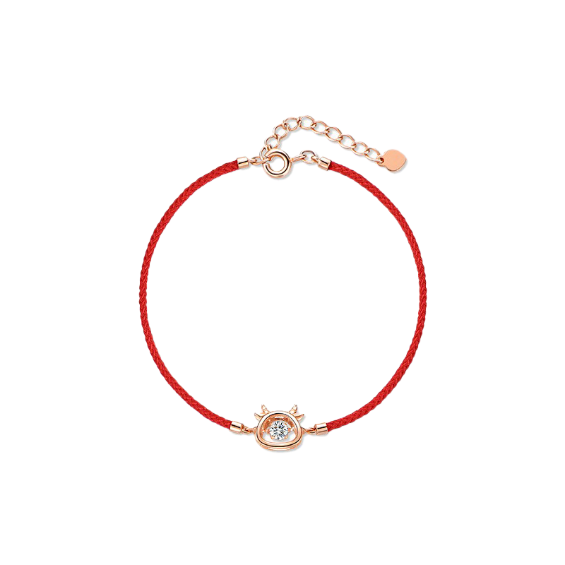 爱的约定 萌牛红绳手链