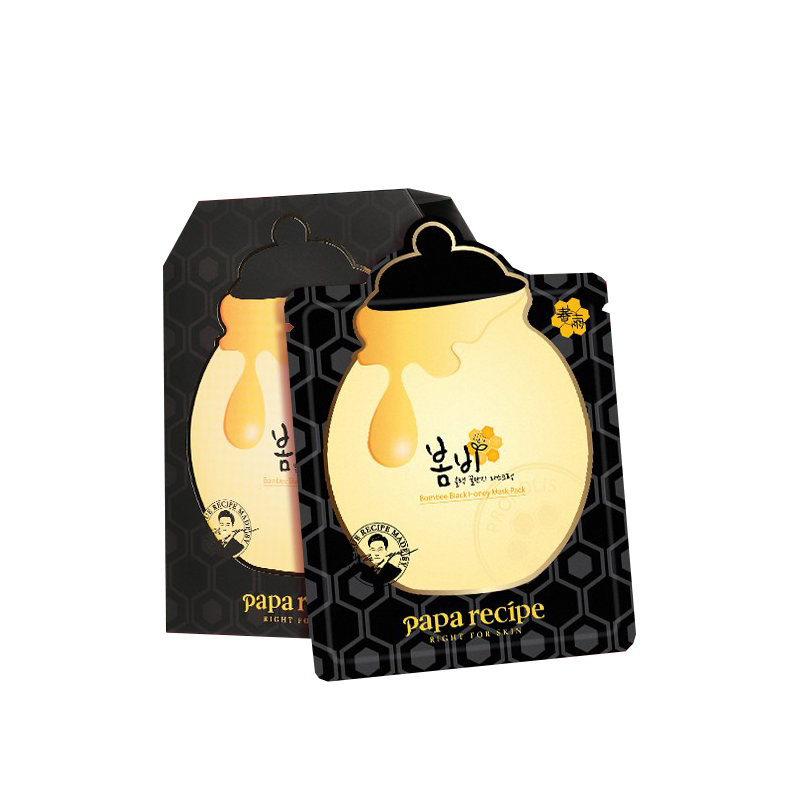 春雨 黑卢卡蜂胶面膜