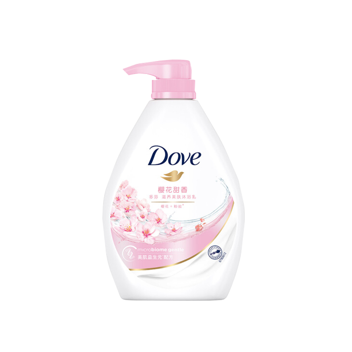 多芬 樱花甜香滋养美肤沐浴露
