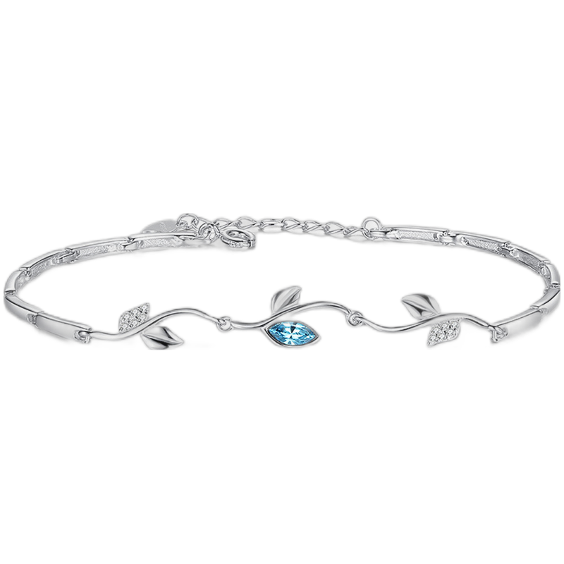 卡蒂罗 藤蔓缠绕银手链