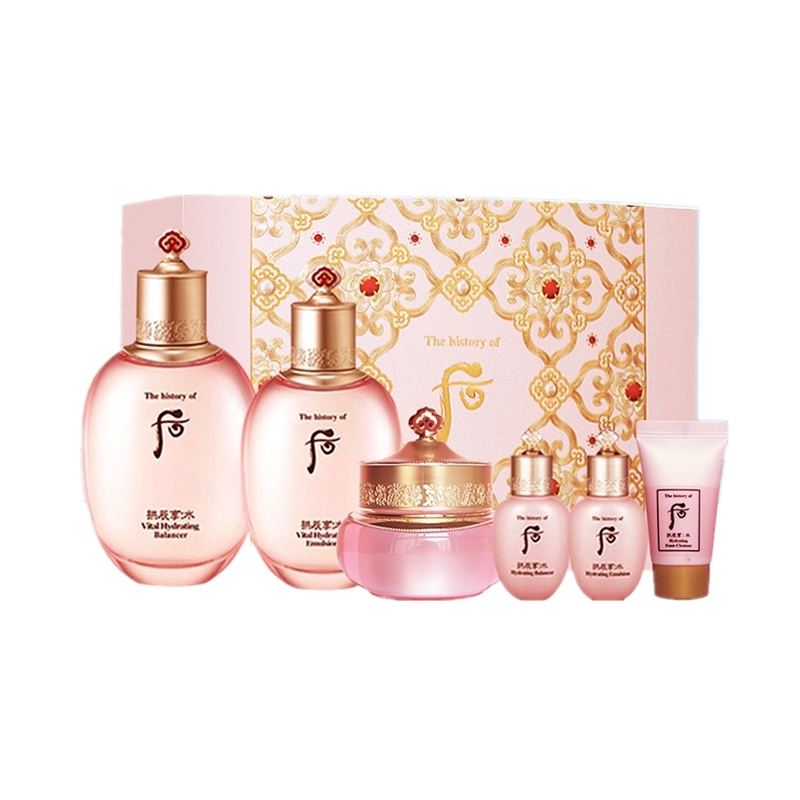 后 清爽补水 护肤套装