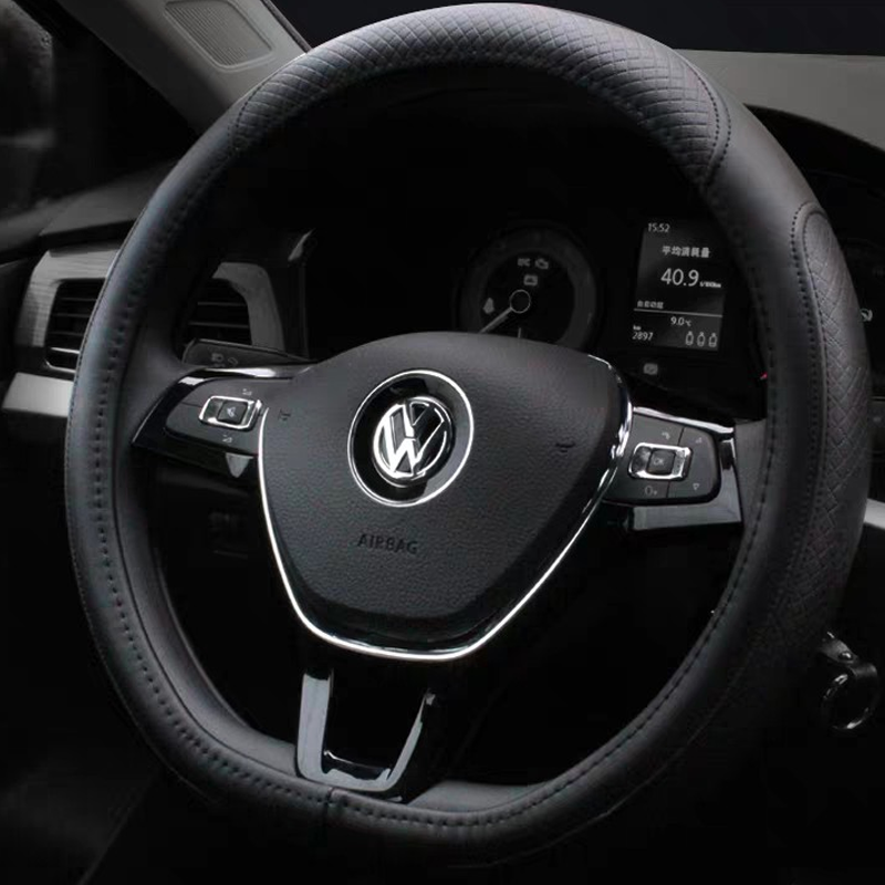 枭丰 整张牛皮切割方向盘套