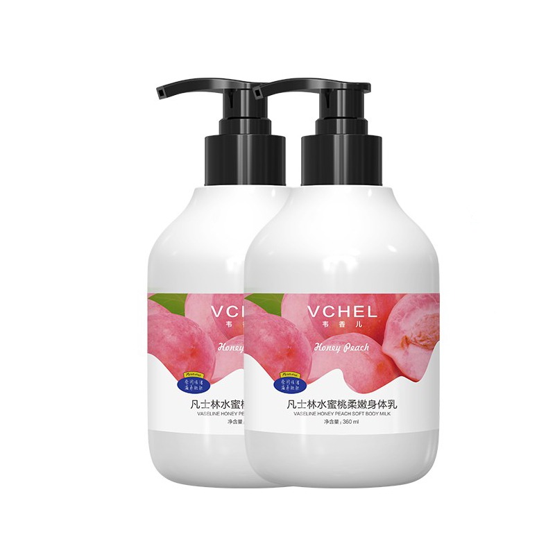韦香儿进口凡士林水蜜桃身体乳