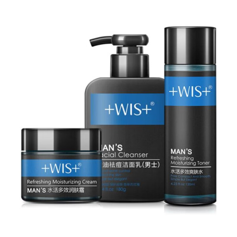 WIS 水润不粘腻护肤套装