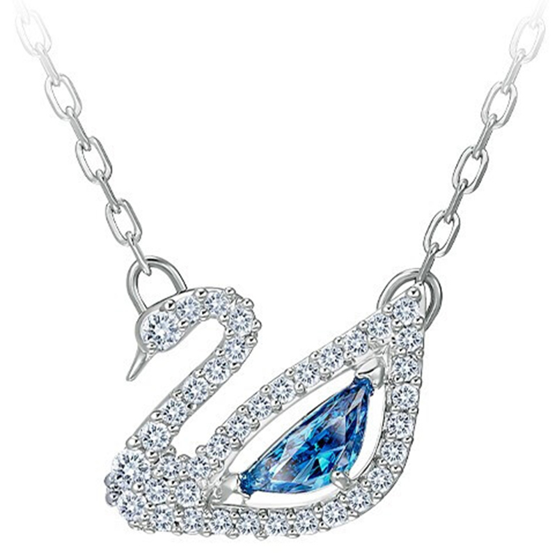 施华洛世奇 蓝调天鹅项链