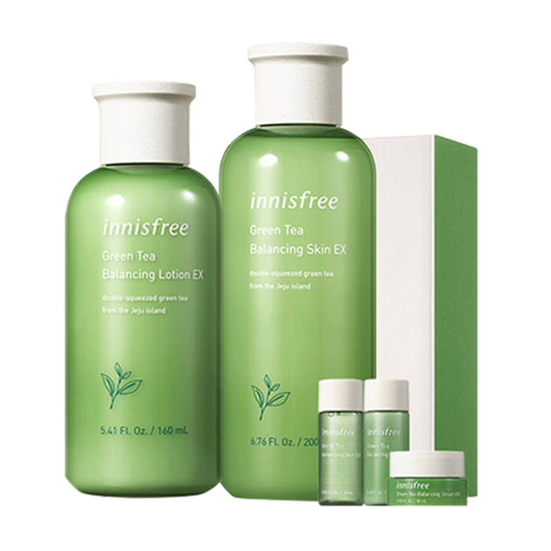 悦诗风吟 绿茶水乳套装
