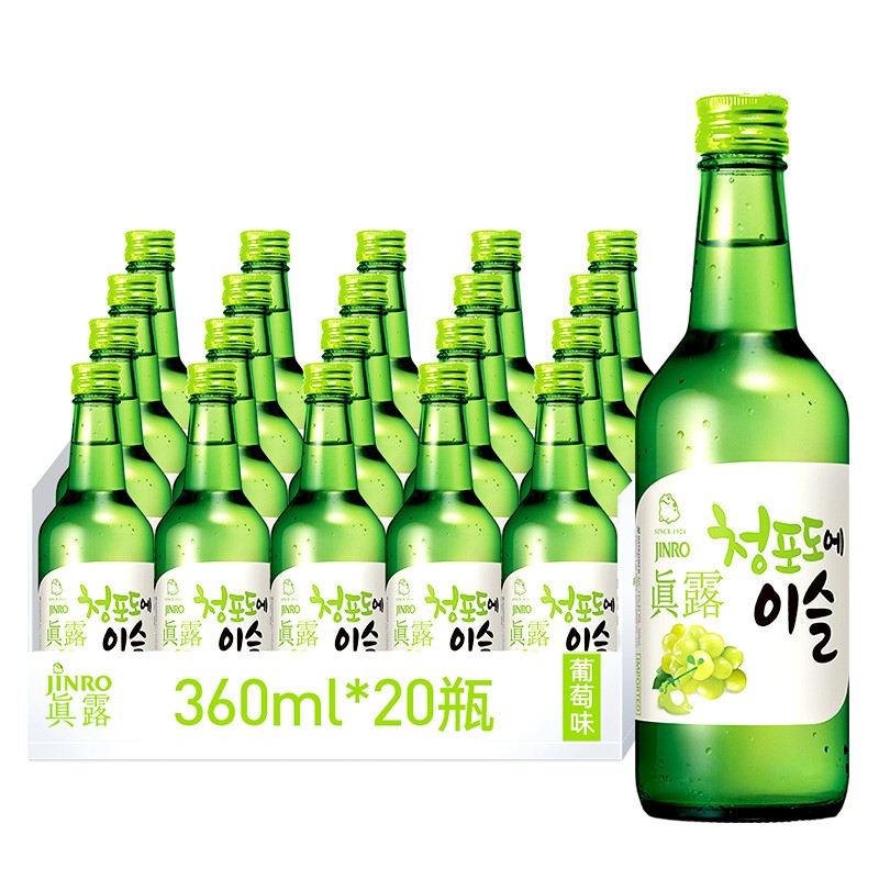 真露 韩国进口果味清酒