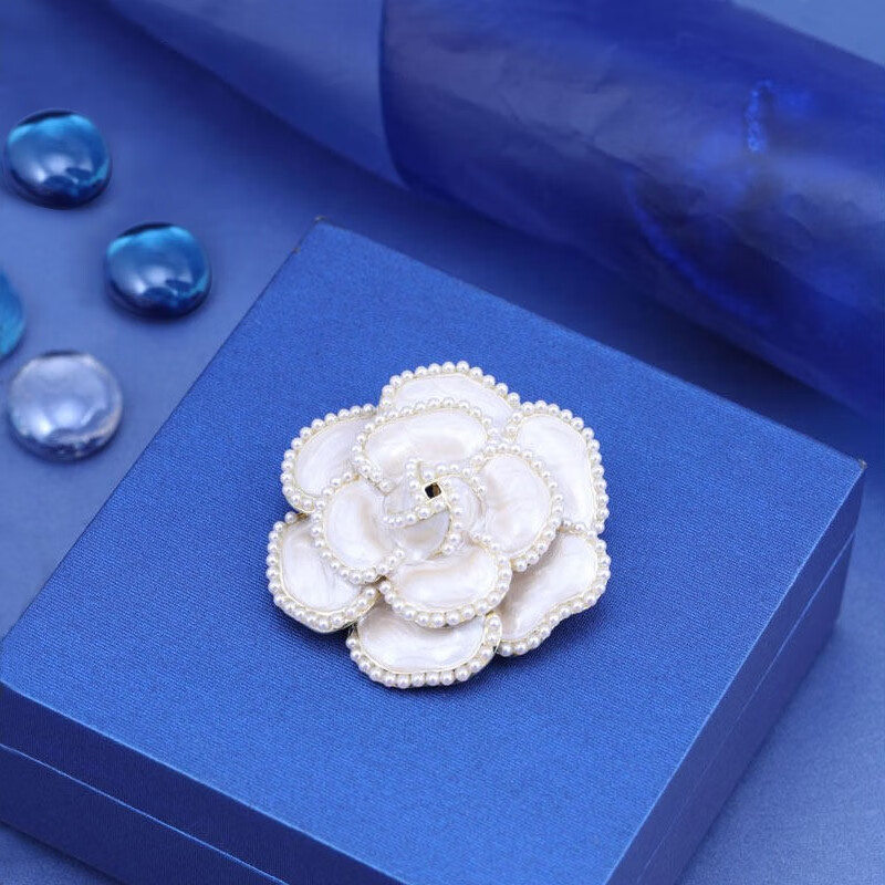 SENDME山茶花胸针