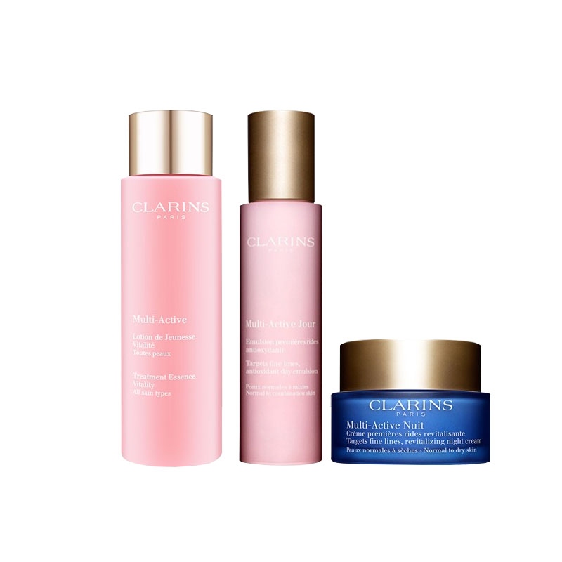 娇韵诗 多元修复补水护肤套装