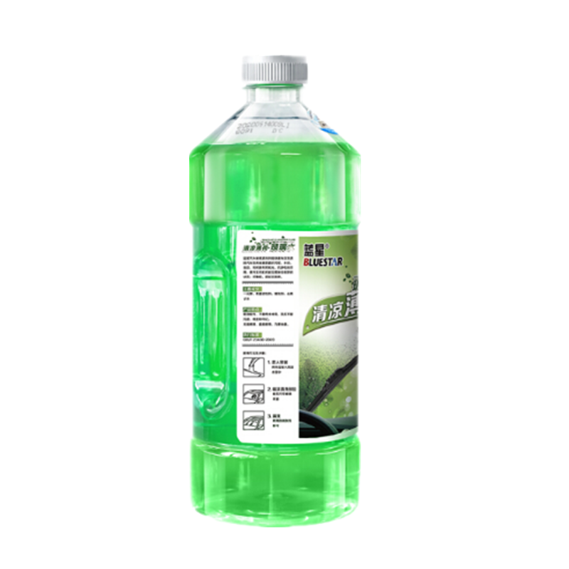蓝星 清凉薄荷玻璃水