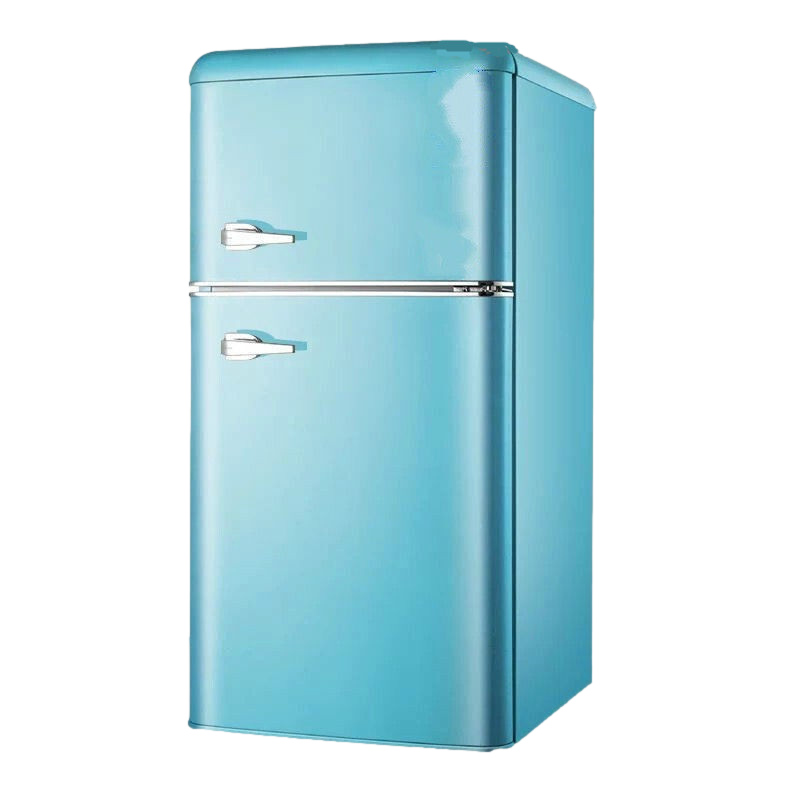 德姆勒 复古双开门冰箱