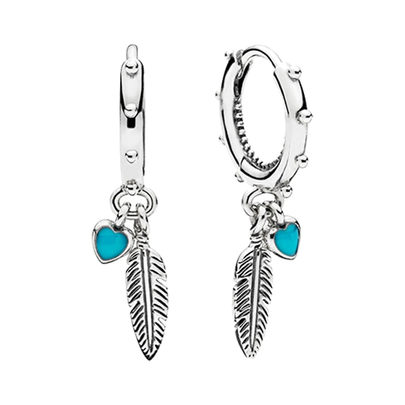 潘多拉 神圣羽毛耳饰