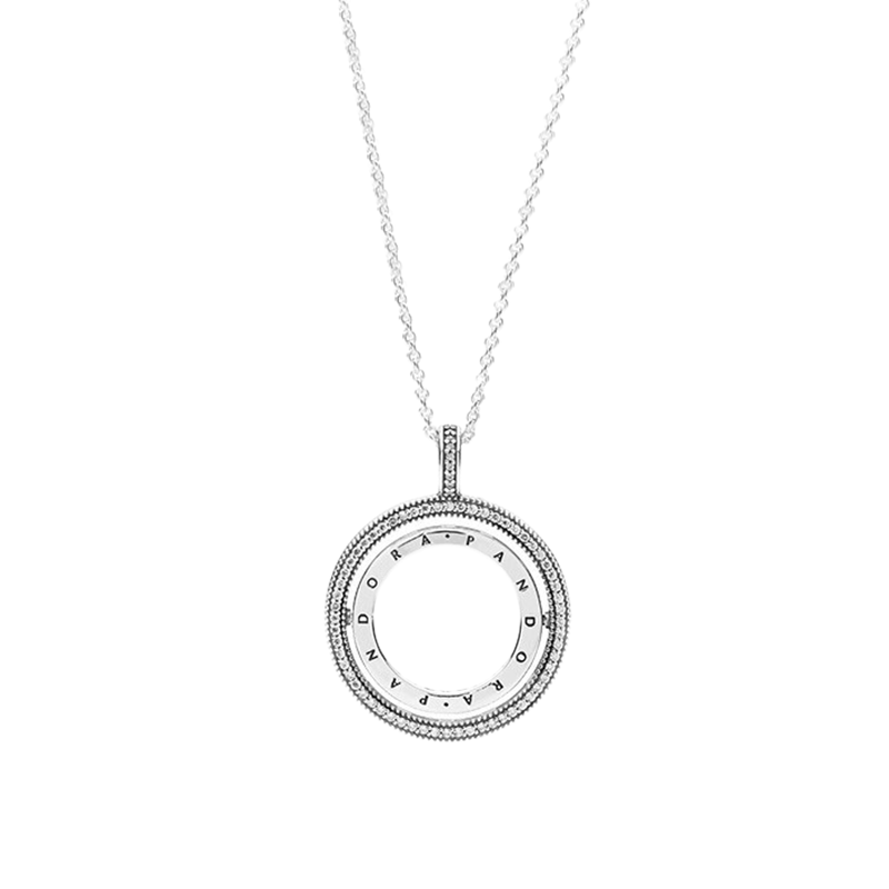 潘多拉 旋转式925银项链