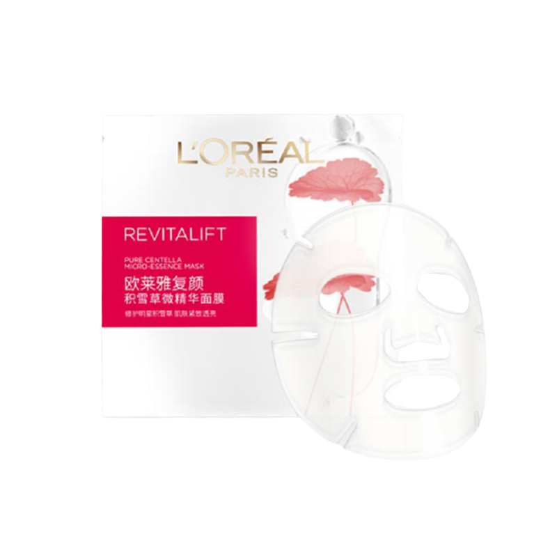 欧莱雅 复颜积雪草微精华面膜