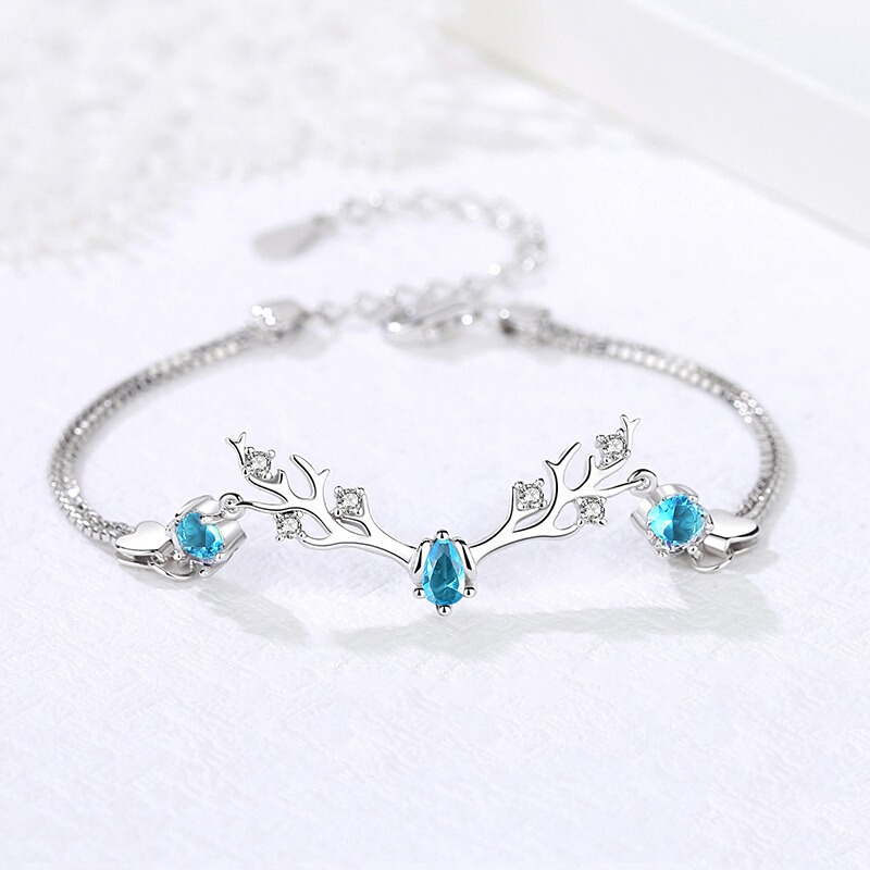 JALLOO银小鹿手链