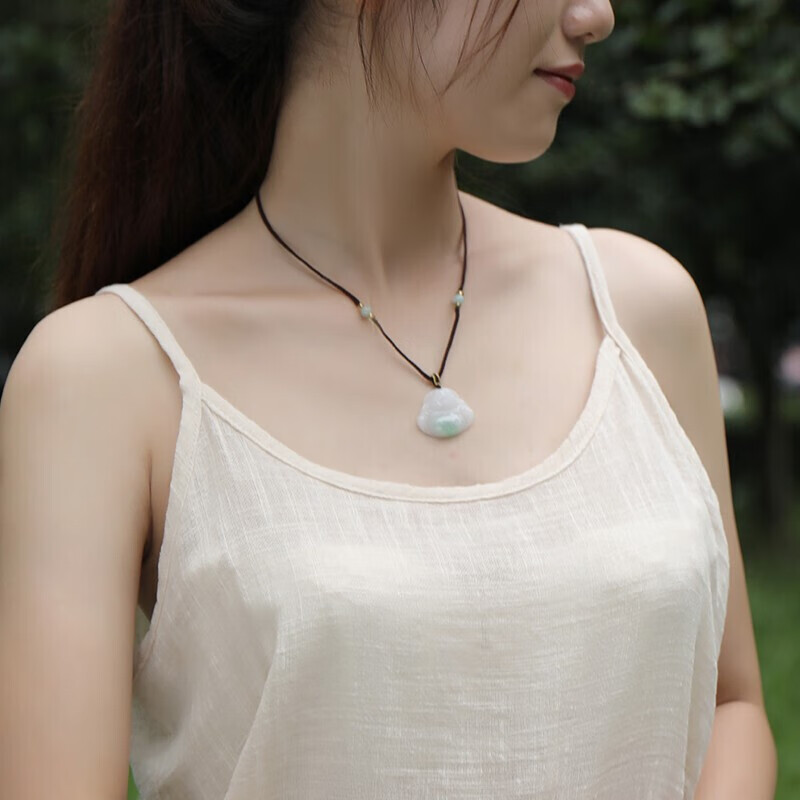 印象眸 弥勒佛翡翠吊坠