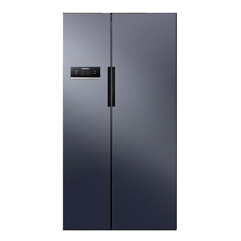 西门子 智能变频无霜对开门冰箱