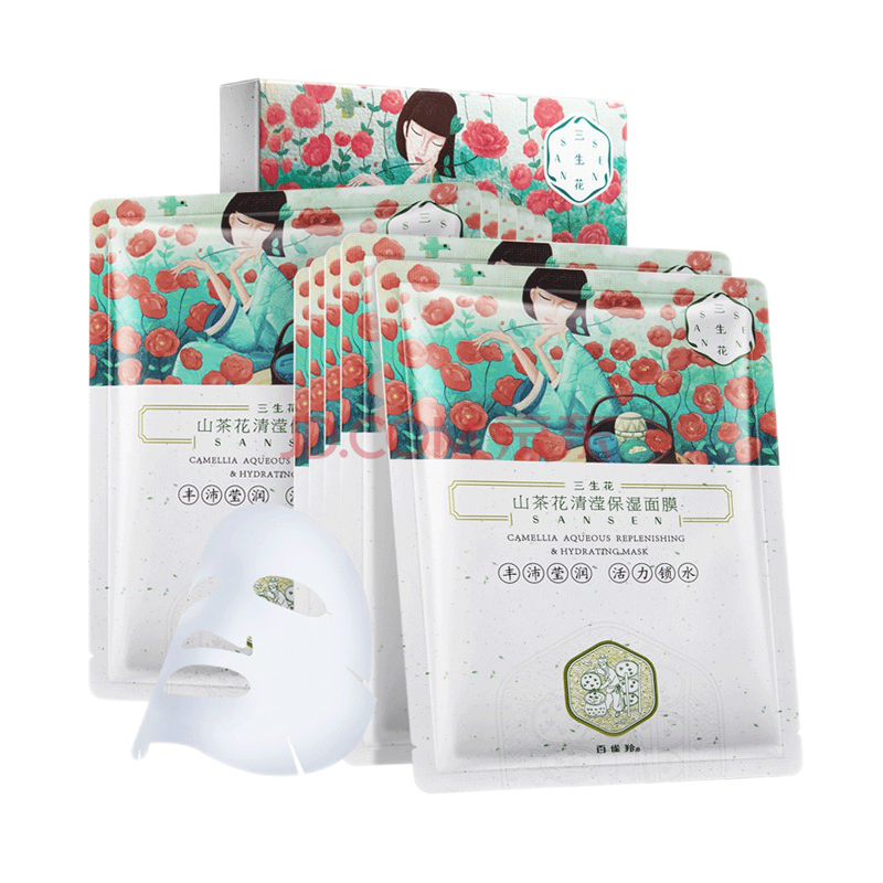百雀羚 三生花面膜