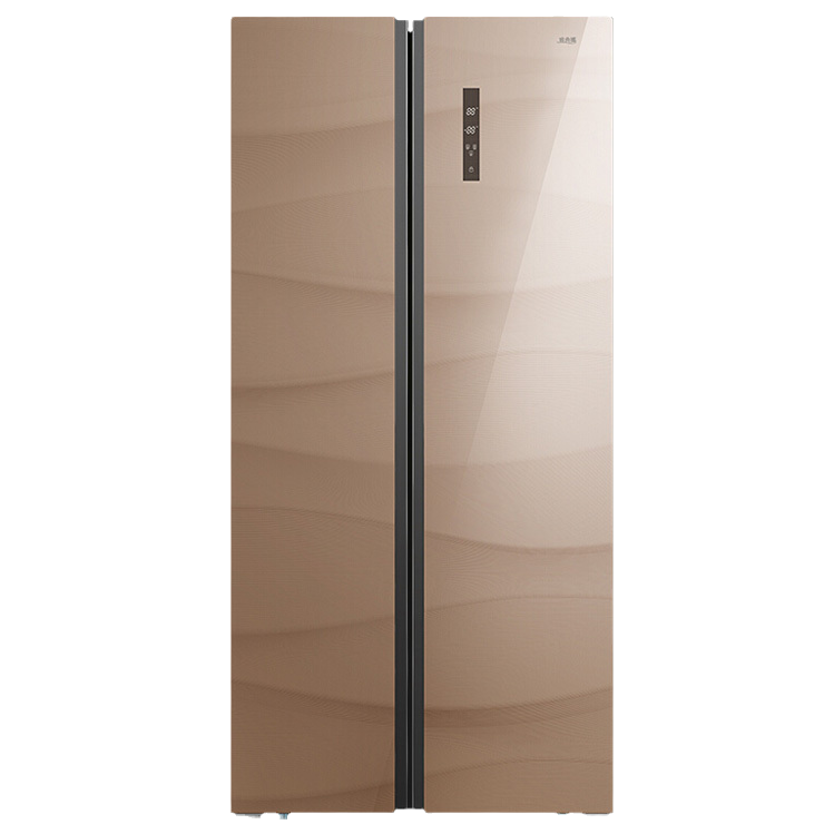 美菱 彩晶玻璃面板冰箱