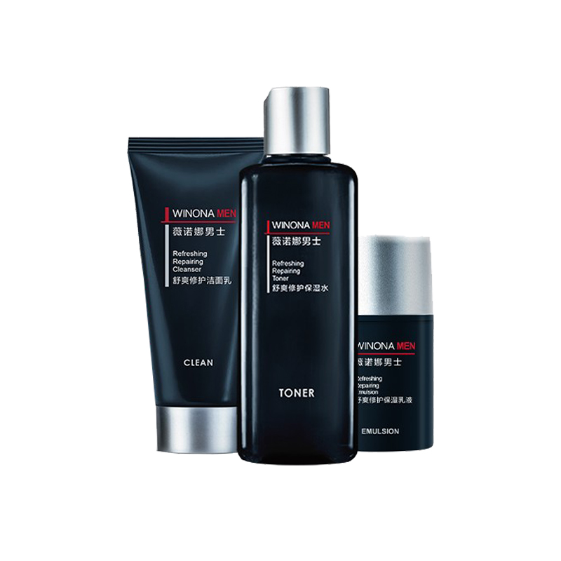 薇诺娜 舒爽修护 男士护肤套装