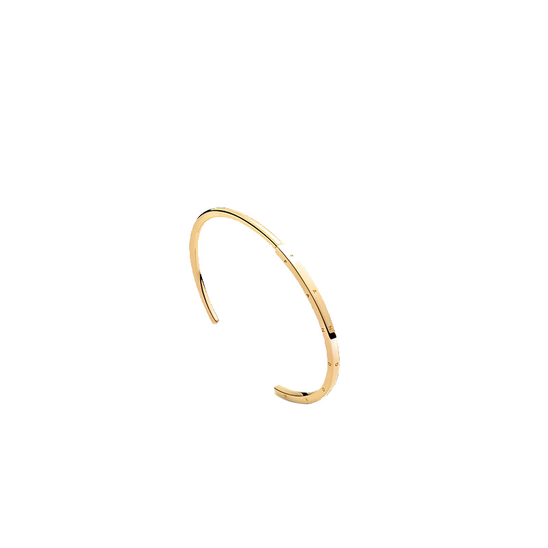 潘多拉半方半圆开口手镯