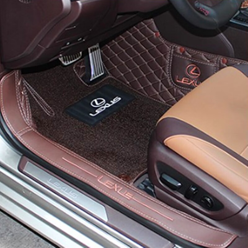 佑易 双层丝圈汽车脚垫