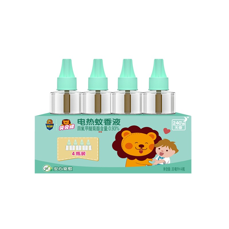 贝贝健瓶装无香蚊香液