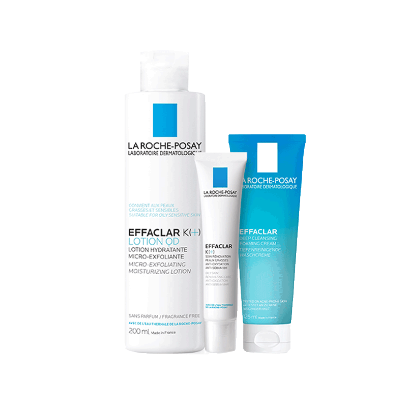 理肤泉 水杨酸保湿护肤套装