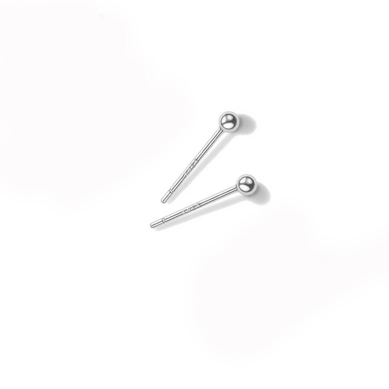 吴越老银铺气质简约耳钉