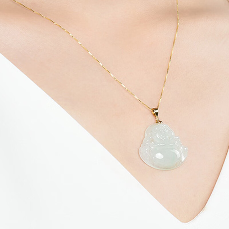 凤禧 佛公 翡翠吊坠