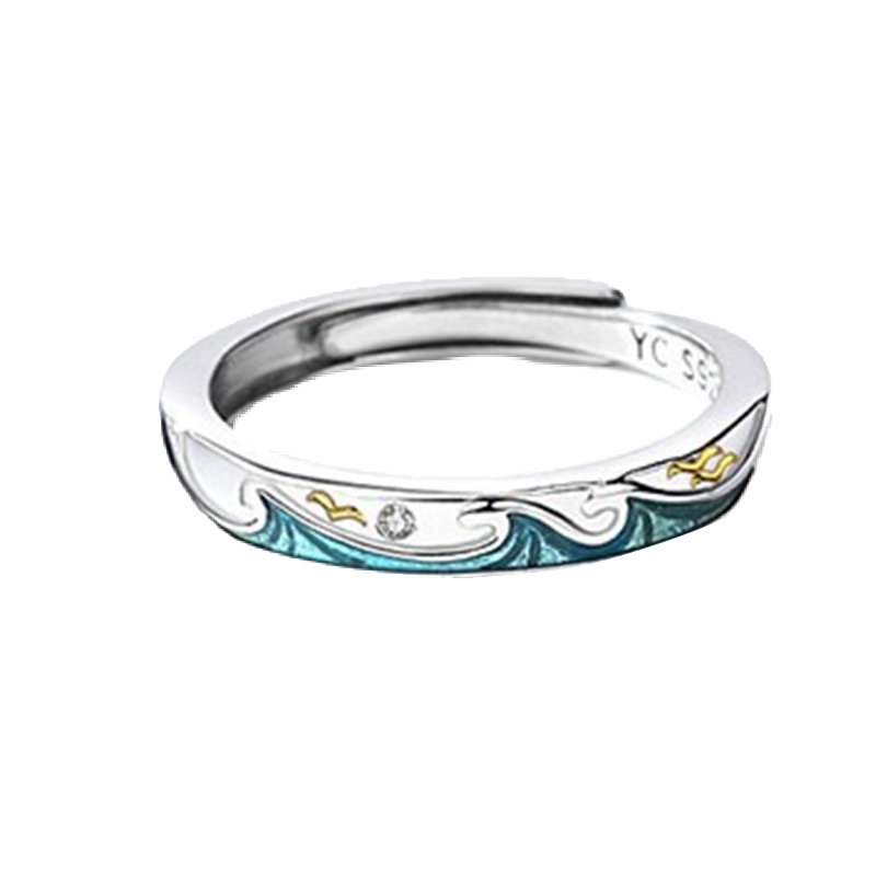 银千惠施华洛世奇锆戒指