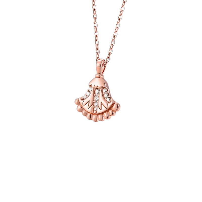 卡蒂罗 足银小裙子 项链