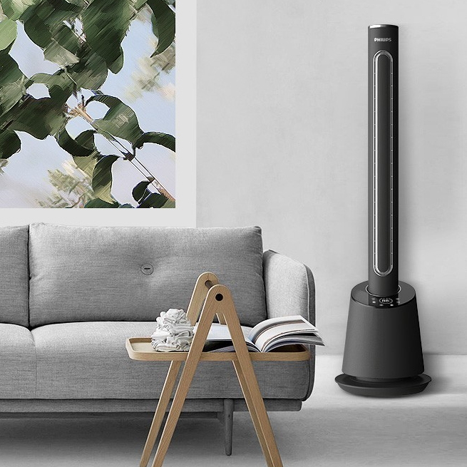 飞利浦 冷暖两用电热风机扇