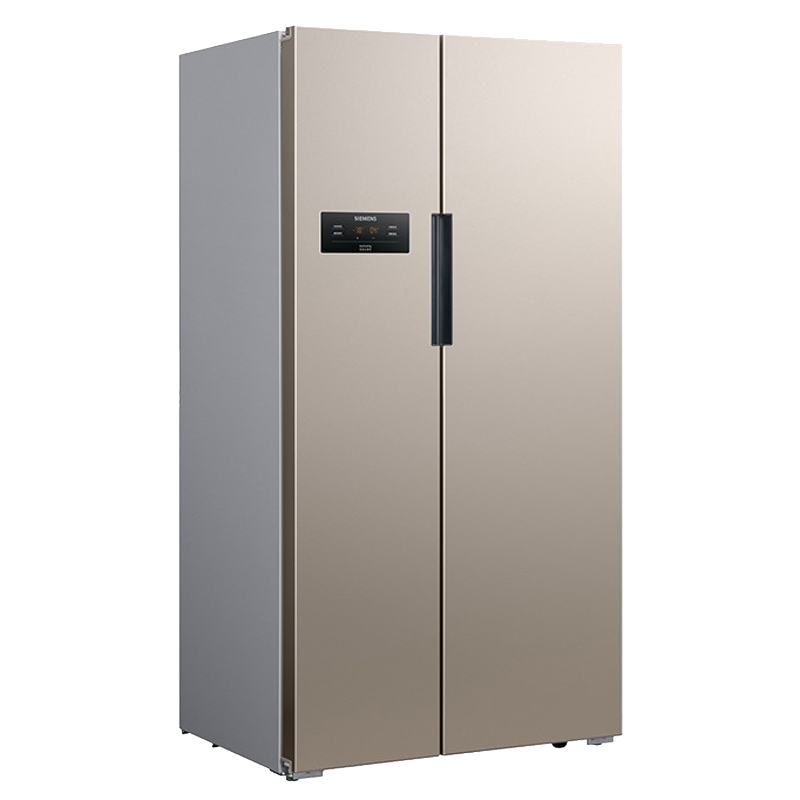 西门子 旋转制冰对开门冰箱