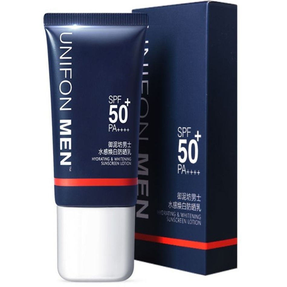 御泥坊男士白防晒霜
