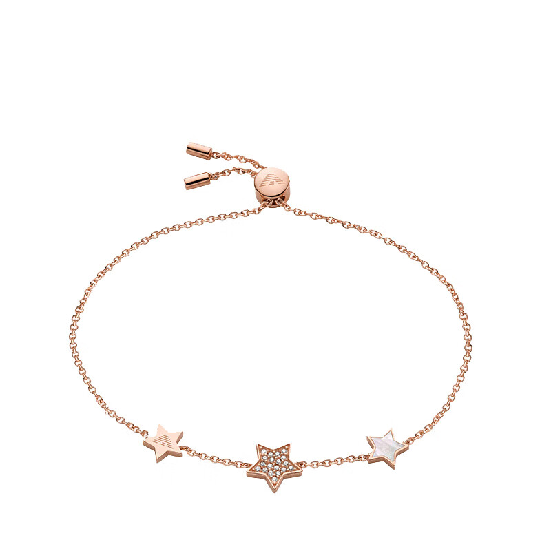 阿玛尼 镶钻星星手链