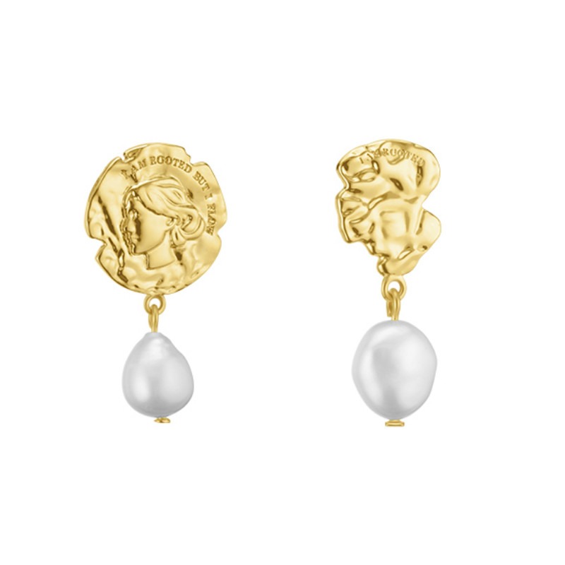 OOAK不对称复古耳环