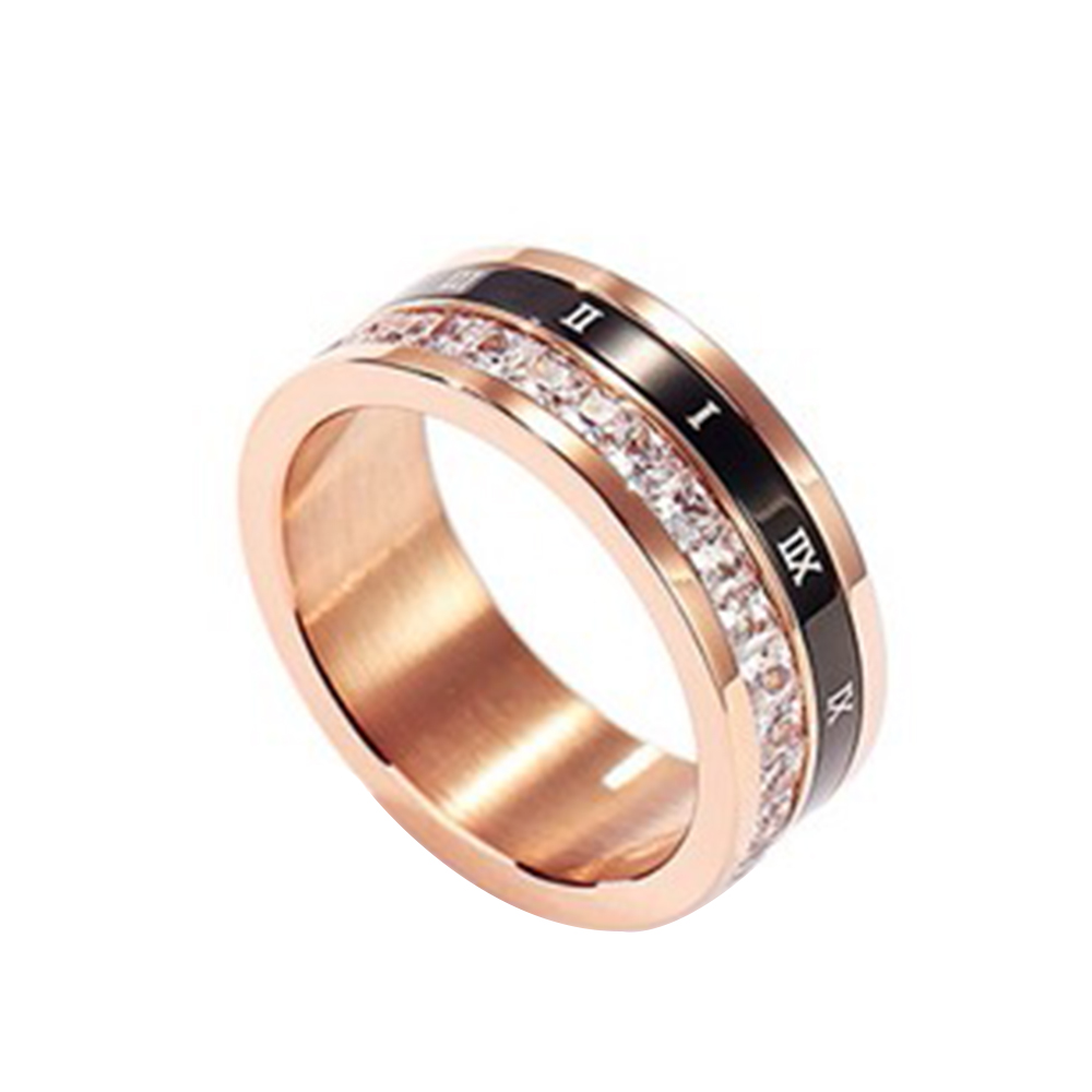 法卡曼 个性双色戒指