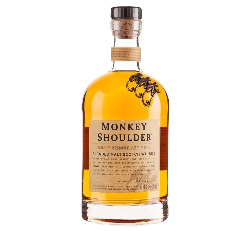 三只猴子 琥珀色威士忌