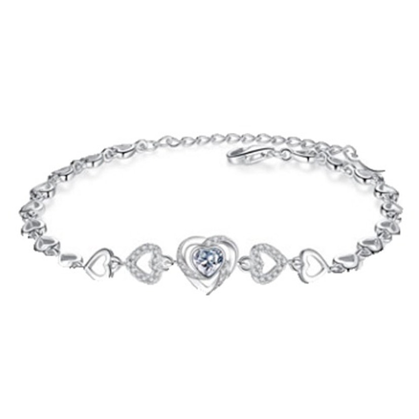 卡诗诺 三世之恋白钻手链