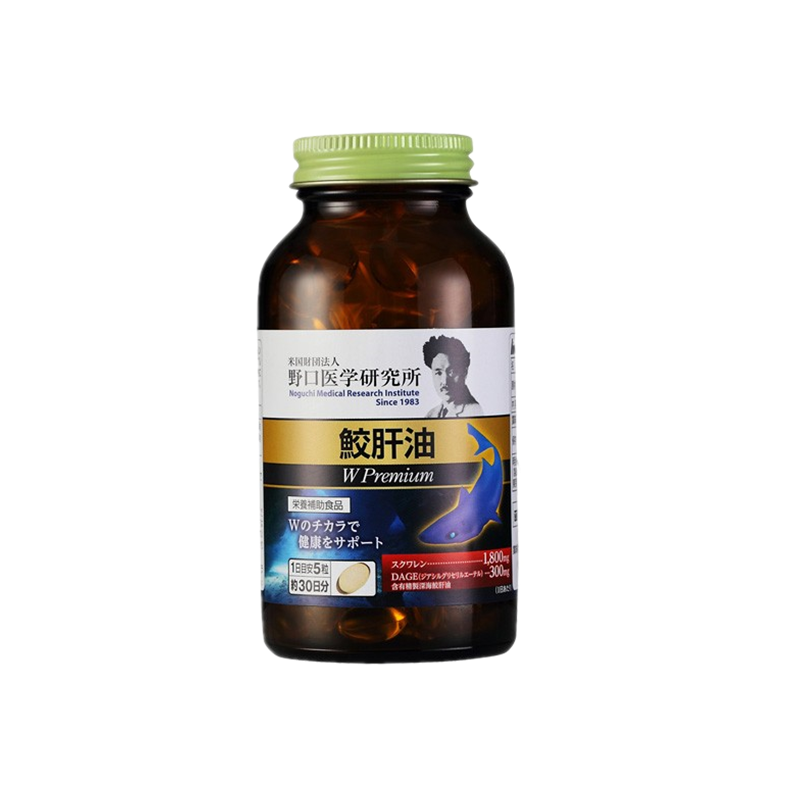 野口医学研究所 天然鲛肝油胶囊