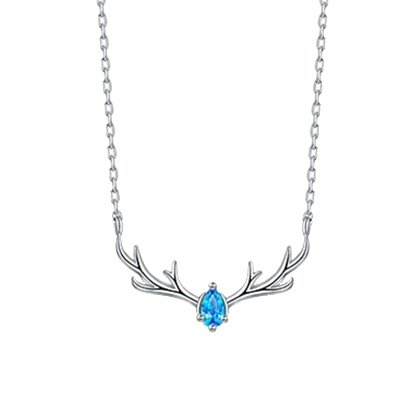 卡蒂罗 立体镶锆 项链