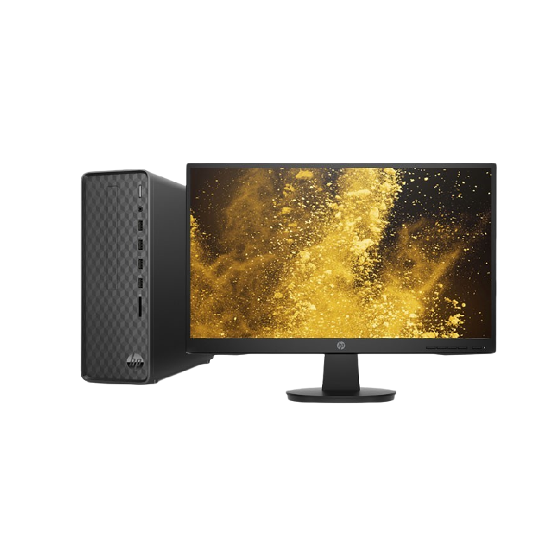 惠普 商务办公台式电脑整机