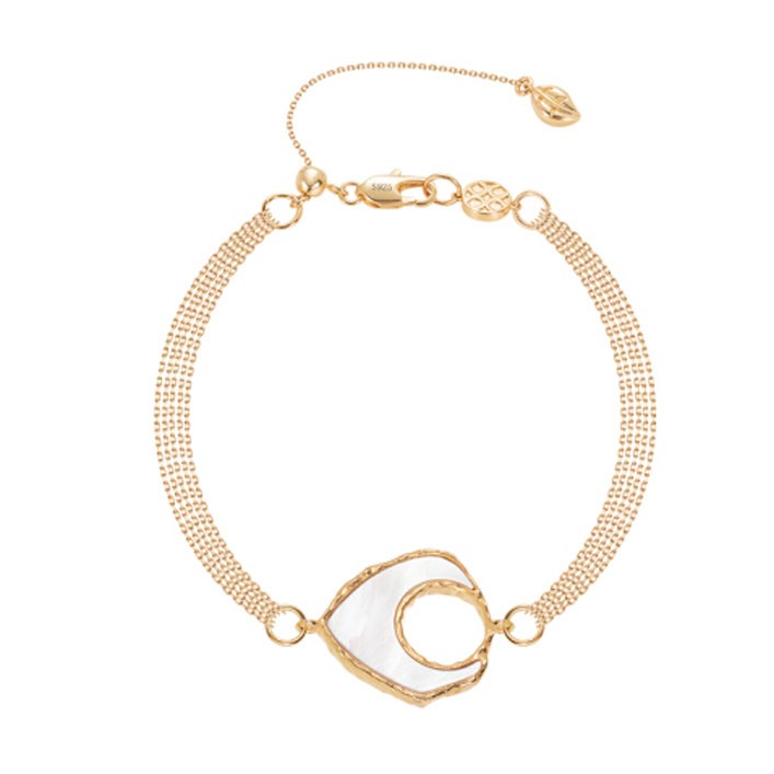 Orange Cube羽毛手链