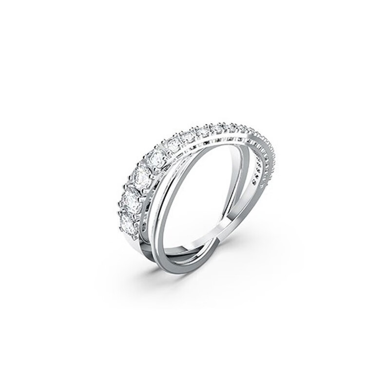 施华洛世奇灵动交错戒指