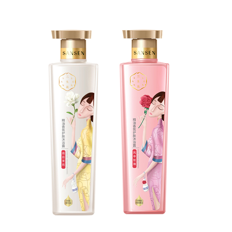 百雀羚 精油香氛 沐浴露