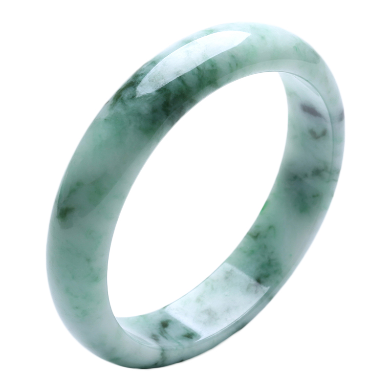 玉友 女款飘花翡翠手镯