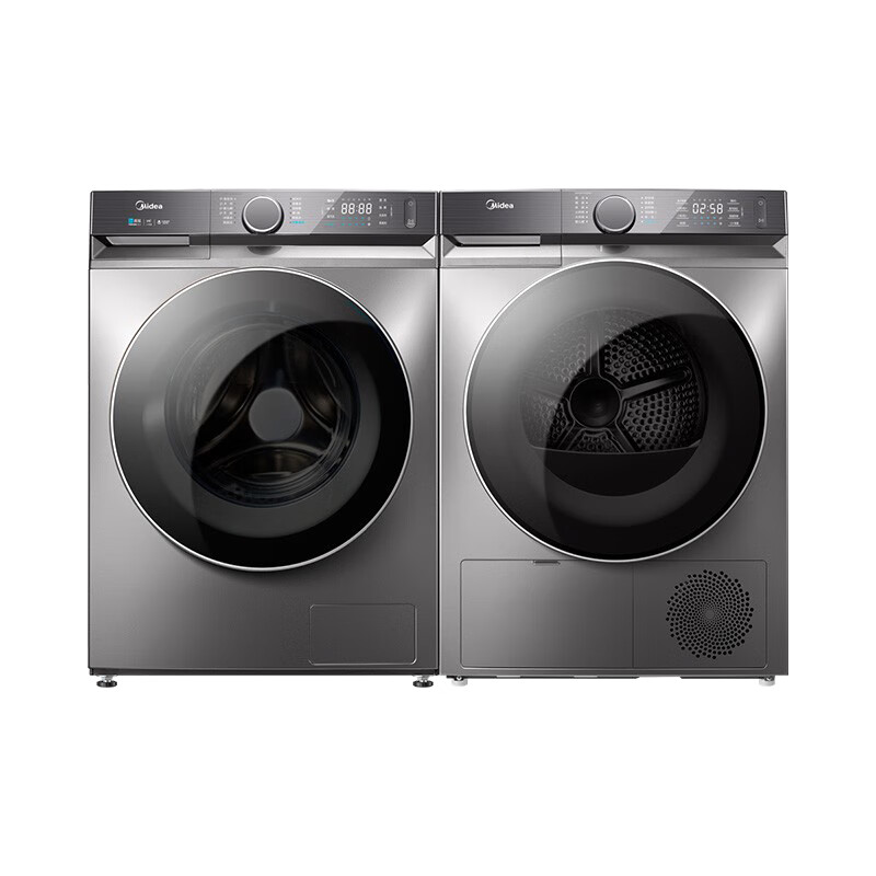 美的双重除菌洗烘套装